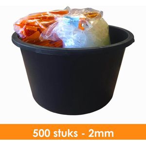 Fixfine - Tegel Levelling Starter Set PRO - 2mm - 500 stuks - Tegel Nivelleersysteem met speciekuip - Tegel levelling systeem