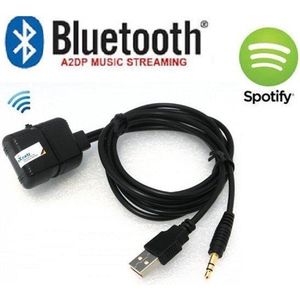 inbouw radio aux usb bluetooth dongle spotify deezer itunes streamen muziek