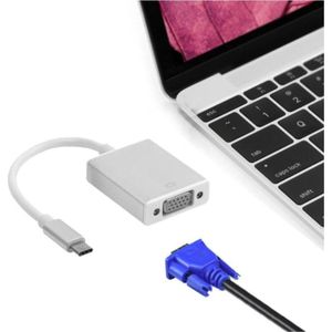 USB-C naar VGA adapter voor Macbook / Chromebook / Acer / Dell /  HP / Lenovo