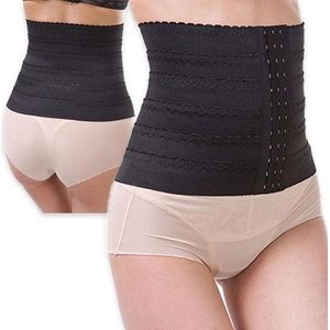 Waist trainer Zwart XL