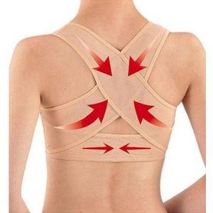 Dames Rugband - Rugbrace - Maat XXL - Beige