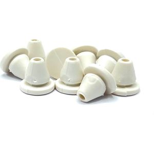 Kozijnbuffer - Wit - Rubber - Afname Per: 10 Stuks