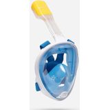 Atlantis Full Face Mask - Snorkelmasker - Kinderen - Wit/Blauw - XS