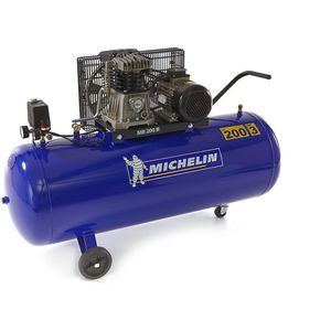 Michelin 200 Liter Compressor 2200 Watt / 3 Pk. 230 VOLT