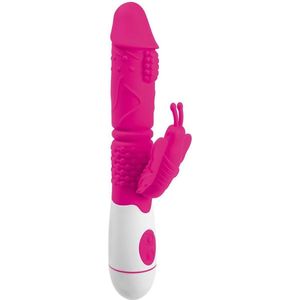 Rabb It - Vibrators voor vrouwen - Rabbit en Tarzan vibrator - Clitoris stimulator - G spot - Roze