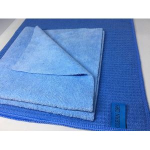 Ramen zemen ramen wassen super set streeploos ramen zemen set Clean Dry blauw