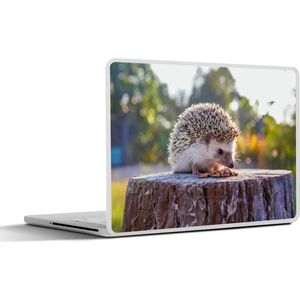 Laptop sticker - 10.1 inch - Etende egel - 25x18cm - Laptopstickers - Laptop skin - Cover
