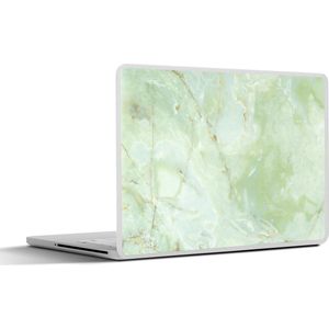 Laptop sticker - 11.6 inch - Gekleurd gesteente met tinten - 30x21cm - Laptopstickers - Laptop skin - Cover