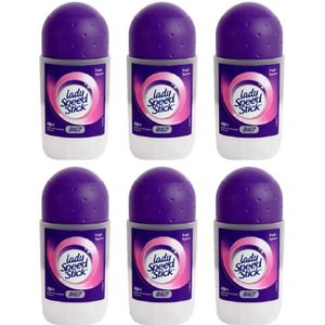 Lady Speed Deo Roller – Fresh Fusion - Voordeelverpakking 6 x 50 ml