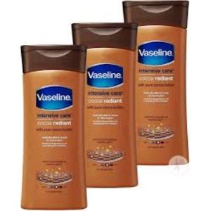 Vaseline Intensive Care Cacao Radiant Bodylotion 3 x 400 ml