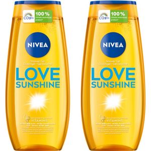 NIVEA Douchegel - Love Sunshine - 2 x 250 ml