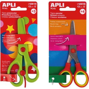 Apli Kids Kleuterschool schaar (2x) - veilig en makkelijk