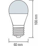 Verhuisfitting Set - E27 Fitting - Natuurlijk Wit 4000K - 10 Stuks - 10W