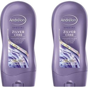 Andrélon Conditioner Zilvercare- Voordeelverpakking 2 x 300 ml