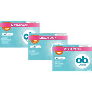 OB Tampons Super - Megaverpakking 3 x 40 Stuks