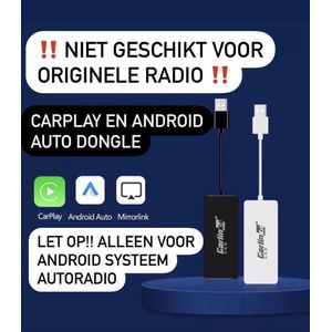 CarPlay USB dongle - Alleen geschikt voor Android navigatie