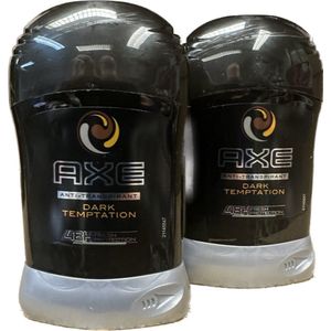 Axe Deodorant Stick - Dark Temptation Dry - 2 x 50 ml