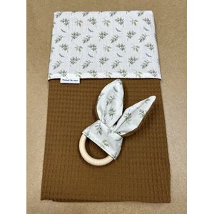 baby deken kinderwagen deken wieg deken camel takjes met bloem