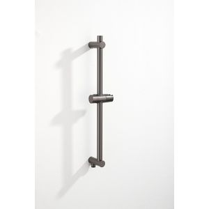 Saniclear Plus douche glijstang met wateraansluiting 60cm verouderd ijzer - gunmetal