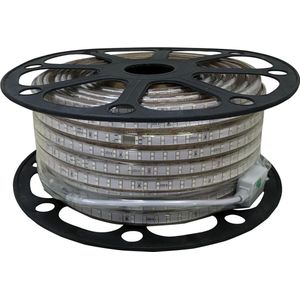 LED Strip - Igia Strobi - 50 Meter - Dimbaar - IP65 Waterdicht - Groen - 2835 SMD 230V