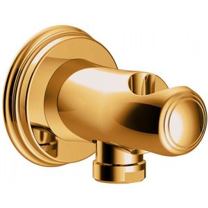 Tres - Clasic - Doucheaansluiting - Goud - Inclusief Opsteek