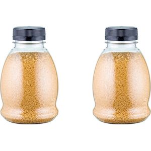 Badkaviaar Zen Moment - 225 gram - Fles met zwarte dop - set van 2 stuks - bad parels voor in bad