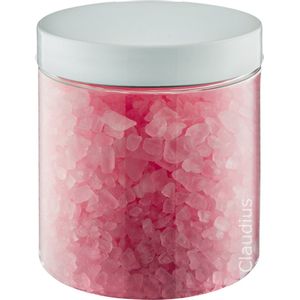 Claudius Badzout Rozen - 300 gram - Pot met witte deksel - set van 6 stuks