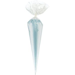 Scrubzout Opium - 500 gram in puntzak wit - set van 6 stuks - Hydraterende Lichaamsscrub