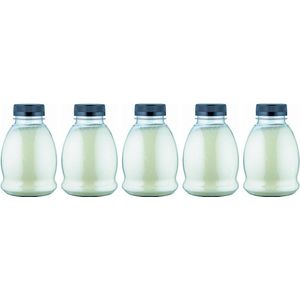 Scrubzout Zen Moment - 375 gram - Fles met zwarte dop - Set van 5 stuks - Hydraterende Lichaamsscrub