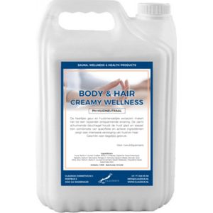 Body & hair Creamy Wellness - 10 Liter - 2 in 1 voor lichaam en haar.