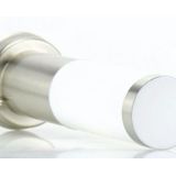 LED Tuinverlichting - Staande Buitenlamp - Laurea 3 - E27 Fitting - Rond - RVS - Philips - CorePro LEDbulb 827 A60 - 5.5W - Warm Wit 2700K