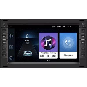 Android navigatie en multimediasysteem geschikt voor Volkswagen Bora 1998-2005 Polo 6n2 9n 1999 - 2009 Golf 4 Passat b5 1996 - 2005 Bluetooth USB WiFi