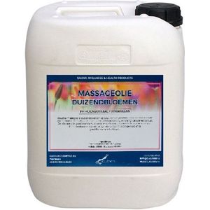 Massageolie Duizendbloemenolie 10 Liter - 100% natuurlijk - biologisch en koud geperst