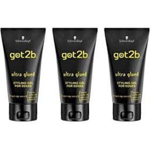 Got2b Ultra Glued Styling Gel - Voordeelverpakking 3 x 150 ml
