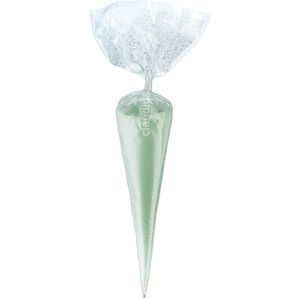 Scrubzout Eucalyptus - 300 gram in puntzak wit - set van 6 stuks - Hydraterende Lichaamsscrub