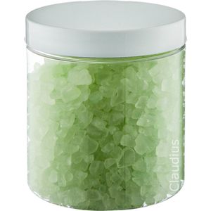 Claudius Badzout Eucalyptus - 300 gram - Pot met witte deksel - set van 6 stuks