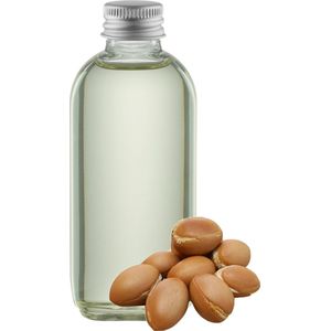 Arganolie 75 ml - 100% natuurlijk - biologisch en koudgeperst - goed voor huid, haar en lichaam - set van 5 stuks