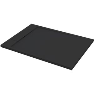 Best Design Just Solid douchebak 120x90x3.5cm mat zwart