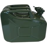 Jerrycan - 10L - Metaal - Zwart - UN Geavanceerd - TüV/GS Goedgekeurd