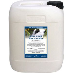 Body & hair Milk & Honey - 10 Liter - 2 in 1 voor lichaam en haar.