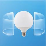 LED Lamp - Aigi Lido - Bulb G120 - E27 Fitting - 18W - Warm Wit 3000K - Wit