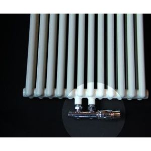 Best Design Universele luxe radiator aansluitset midden onder haaks