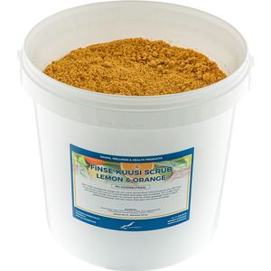 Kuusi Scrub Lemon & Orange 10 liter - Hydraterende Lichaamsscrub