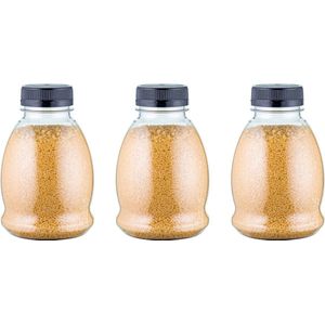 Badkaviaar Zen Moment - 225 gram - Fles met zwarte dop - set van 3 stuks - bad parels voor in bad