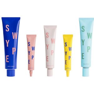 SWYPE Cosmetics Gezicht Verzorging Mega Set Magic Cleanser 100 ml + Super Lifter 20 ml + Power Moisturiser 40 ml + Ultra Protector SPF 50+ 20 ml + Mega Peeling 40 ml