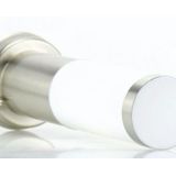 LED Tuinverlichting - Staande Buitenlamp - Laurea 3 - E27 Fitting - Rond - RVS - Philips - CorePro Lustre 827 P45 FR - 5.5W - Warm Wit 2700K