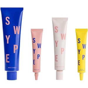 SWYPE Cosmetics Gezicht Verzorging Ultra Set Magic Cleanser 100 ml + Super Lifter 20 ml + Power Moisturiser 40 ml + Ultra Protector SPF 50+ 20 ml