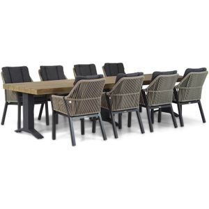 Lifestyle Garden Furniture Verona/Superior 330 cm dining tuinset 9-delig