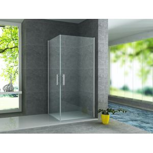 SaniGoods Nuna douchecabine 90x90cm chroom