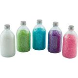 Claudius Badzout - 600 gram - set van 5 verschillende geuren: Relaxing Moment, Eucalyptus, Opium, Lavendel en Rozen